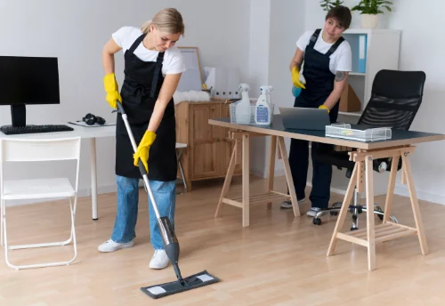 Nettoyage de bureau professionnel à Hurbache